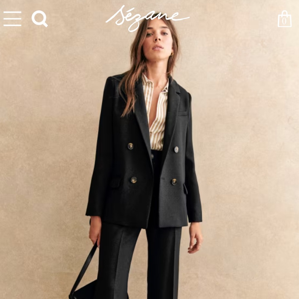 Sézane Christie Jacket - Black